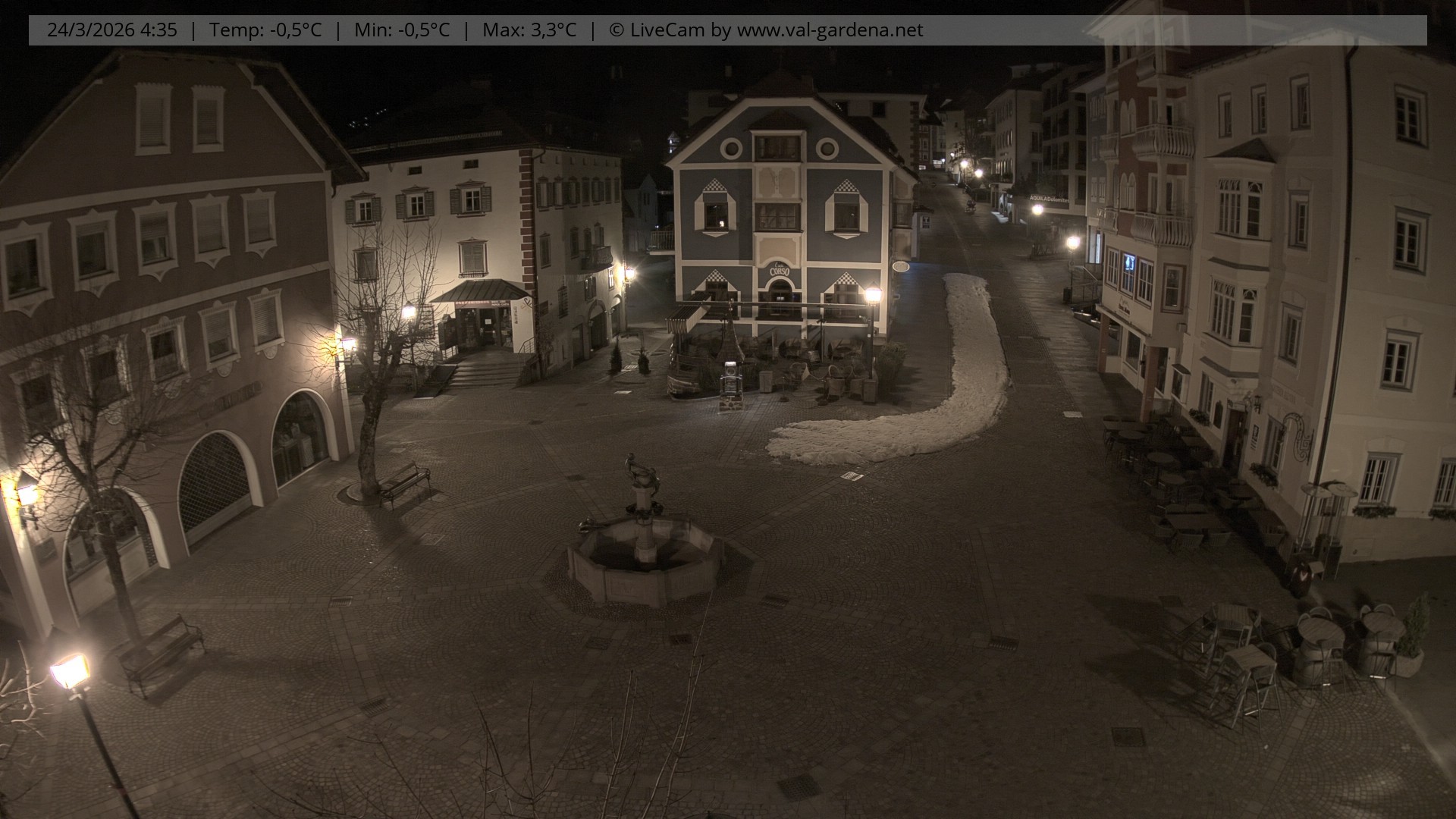 Archiv Foto Webcam St. Ulrich: Dorfzentrum
