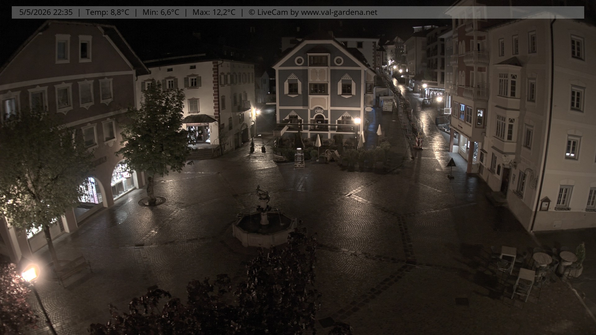 Archiv Foto Webcam St. Ulrich: Dorfzentrum