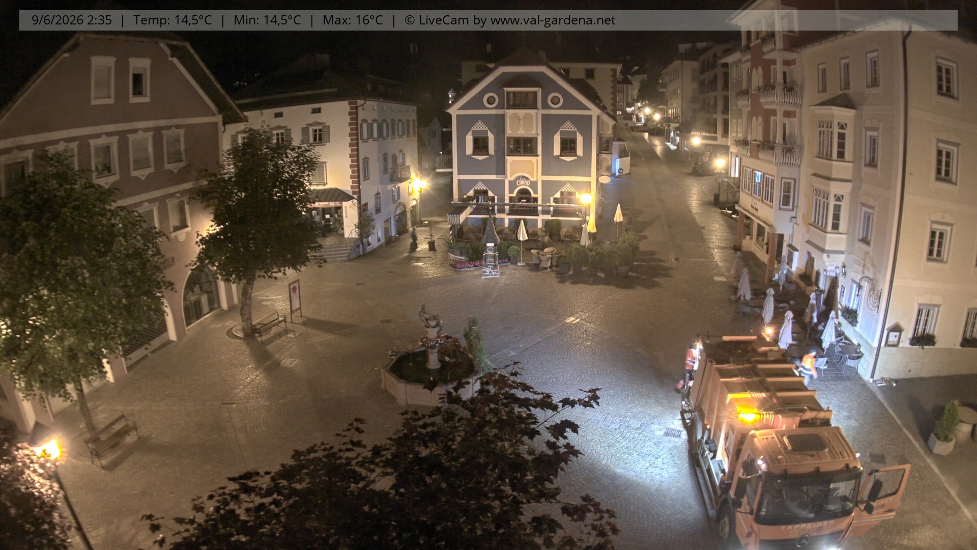 Archiv Foto Webcam St. Ulrich: Dorfzentrum