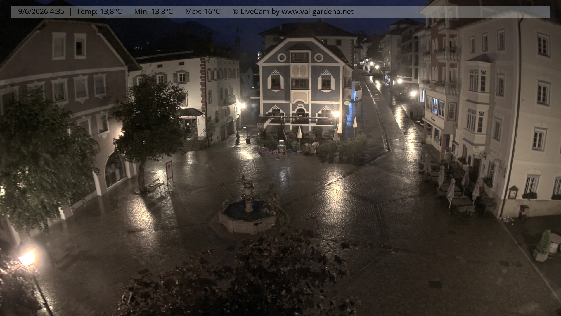Archiv Foto Webcam St. Ulrich: Dorfzentrum