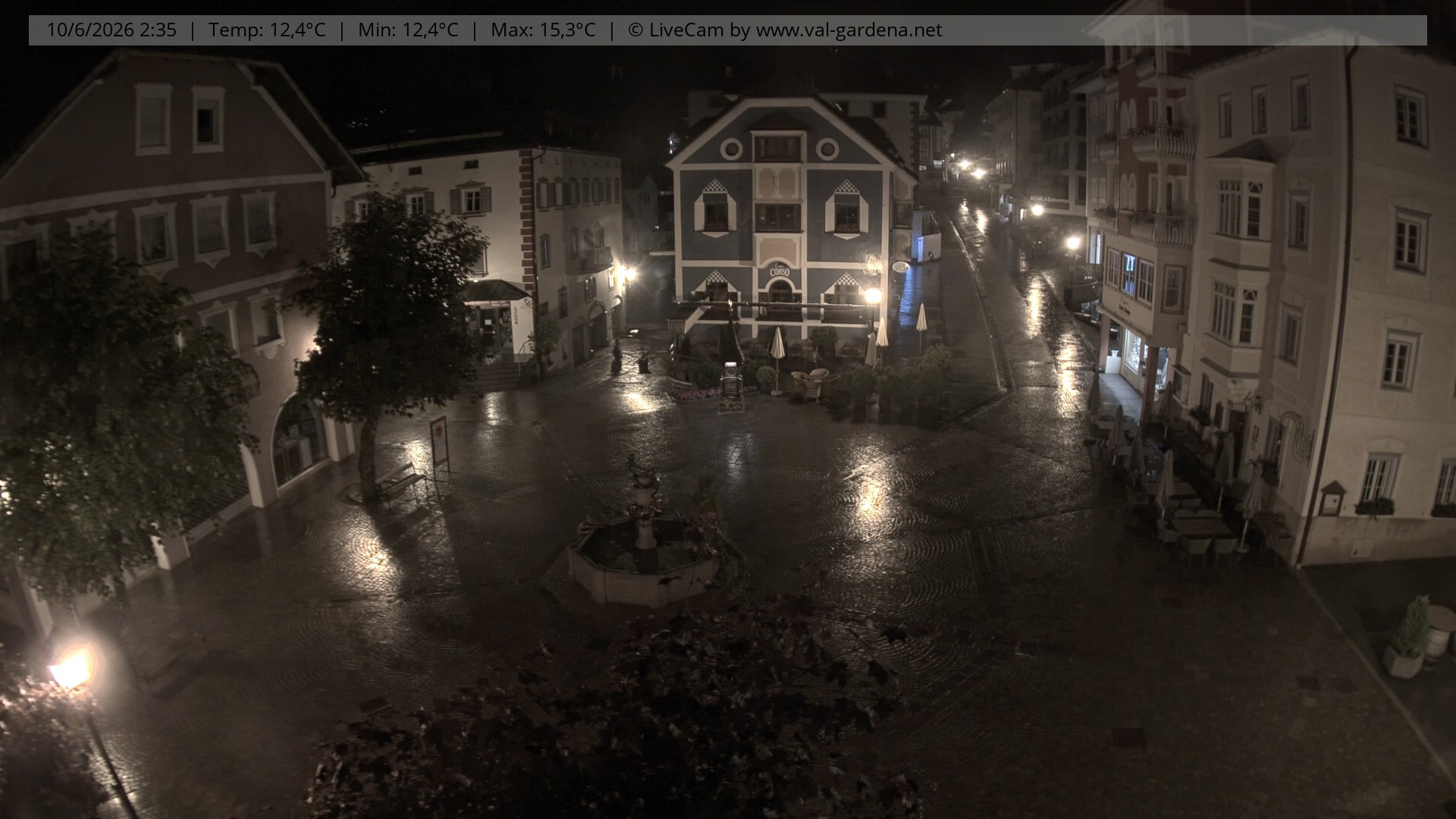 Archiv Foto Webcam St. Ulrich: Dorfzentrum