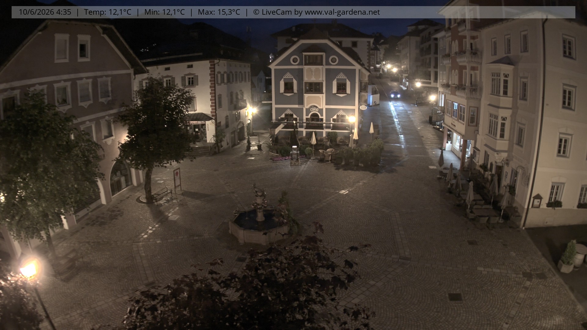 Archiv Foto Webcam St. Ulrich: Dorfzentrum