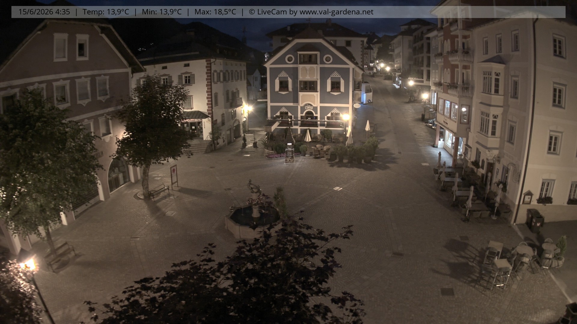 Archiv Foto Webcam St. Ulrich: Dorfzentrum