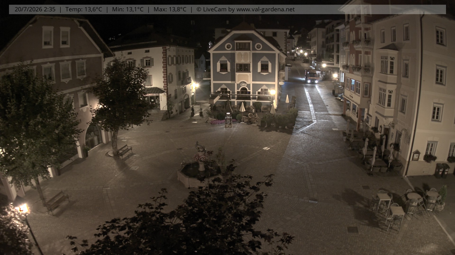 Archiv Foto Webcam St. Ulrich: Dorfzentrum
