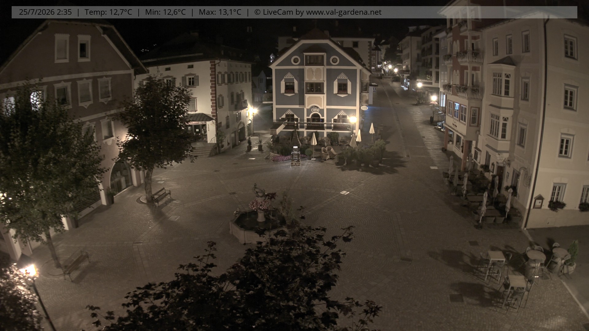 Archiv Foto Webcam St. Ulrich: Dorfzentrum