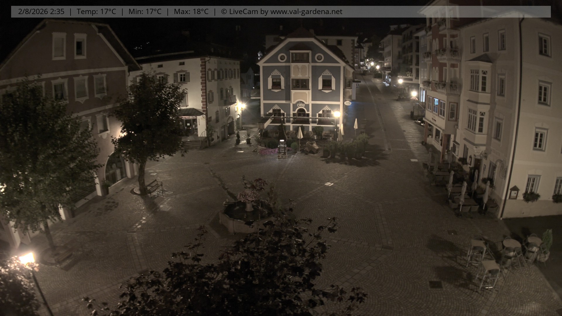 Archiv Foto Webcam St. Ulrich: Dorfzentrum