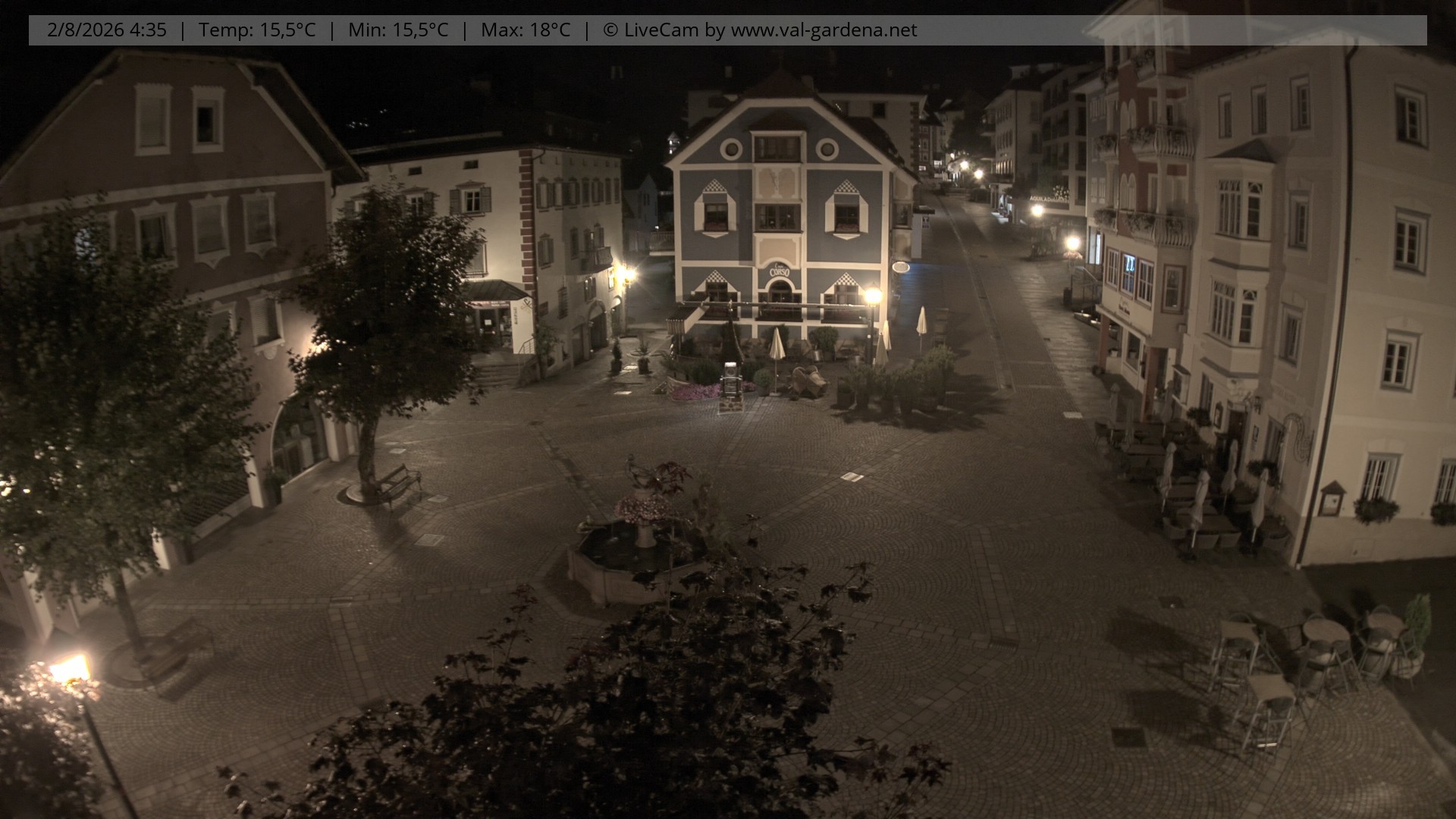 Archiv Foto Webcam St. Ulrich: Dorfzentrum