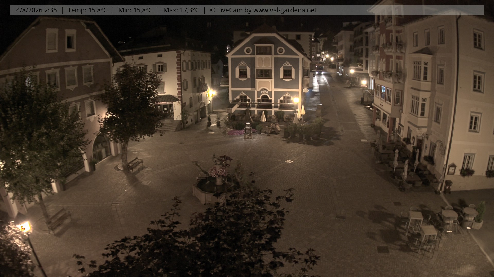 Archiv Foto Webcam St. Ulrich: Dorfzentrum