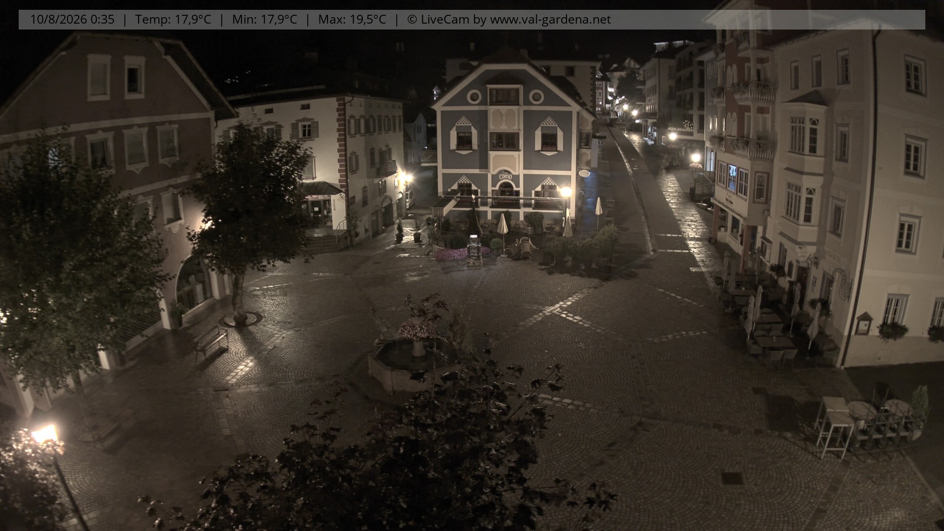 Archiv Foto Webcam St. Ulrich: Dorfzentrum