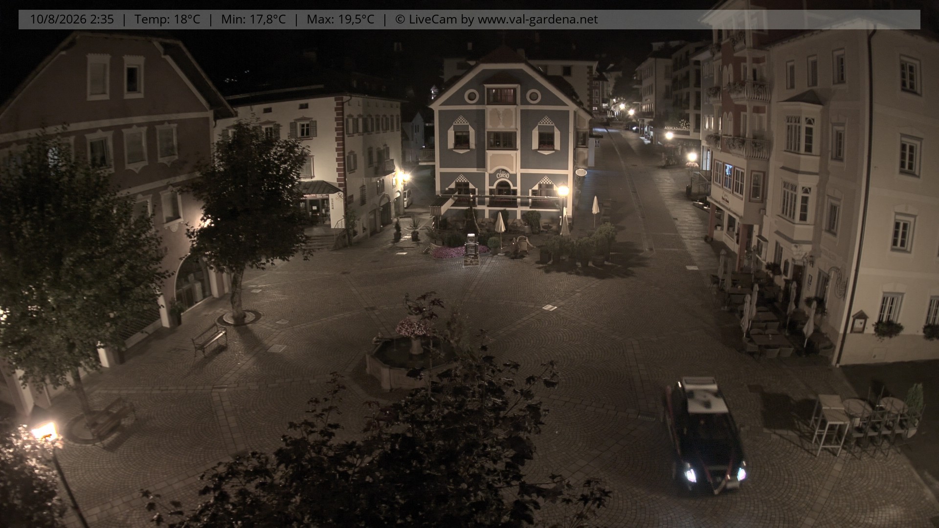 Archiv Foto Webcam St. Ulrich: Dorfzentrum