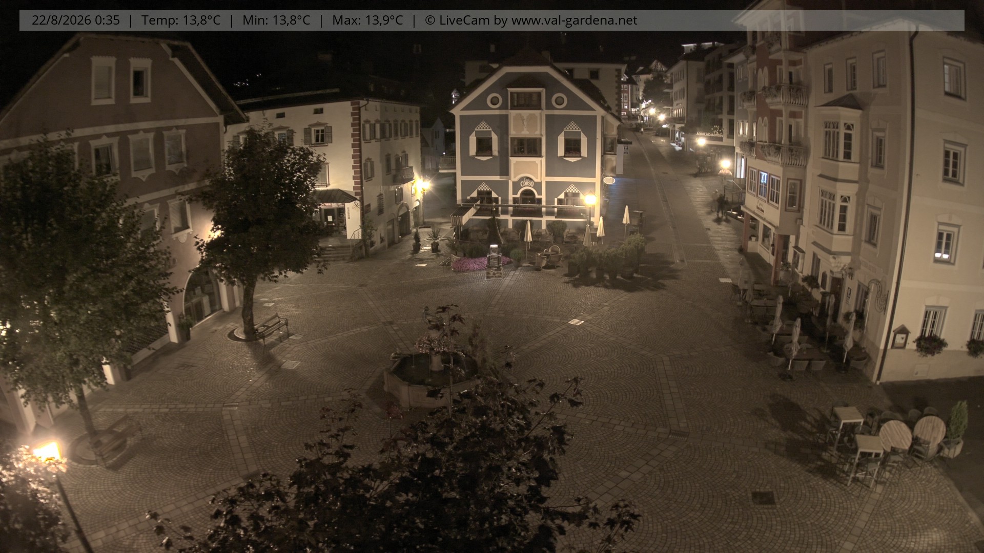 Archiv Foto Webcam St. Ulrich: Dorfzentrum