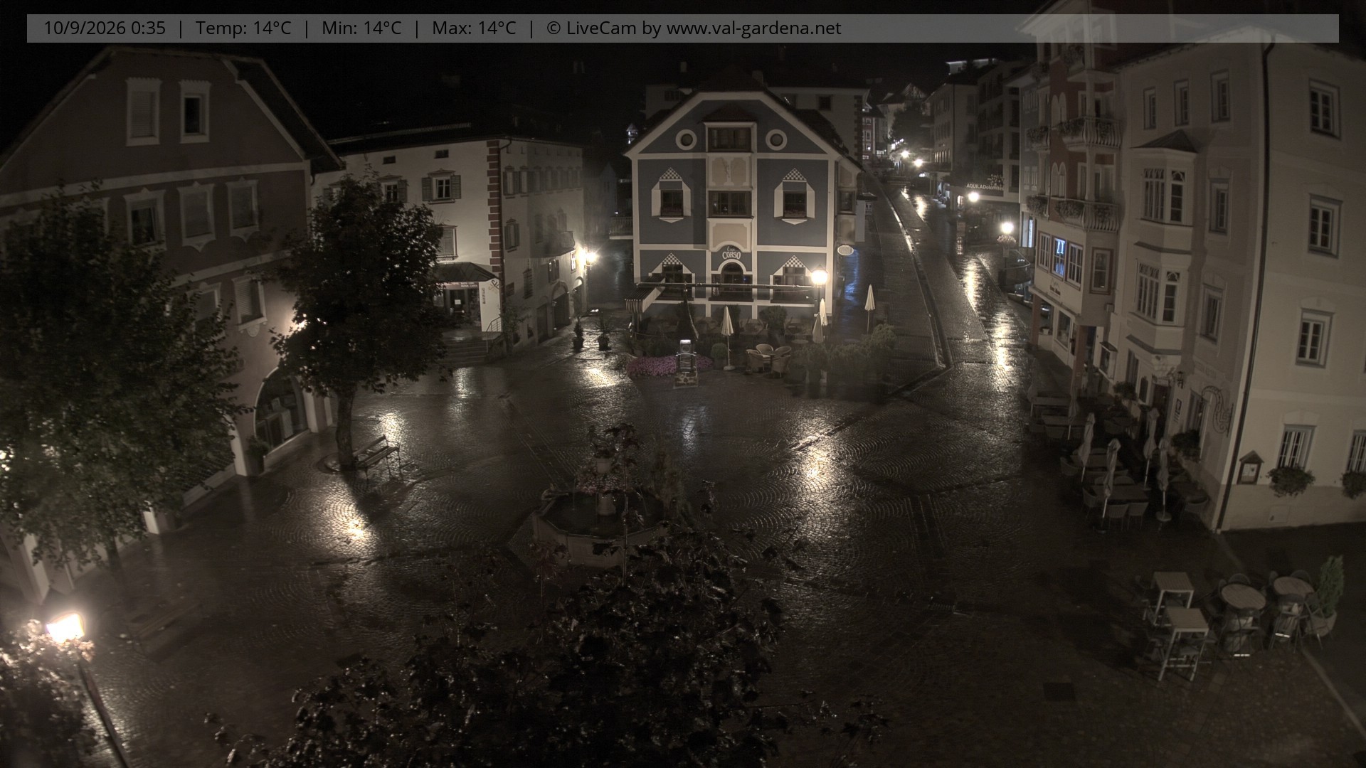 Archiv Foto Webcam St. Ulrich: Dorfzentrum