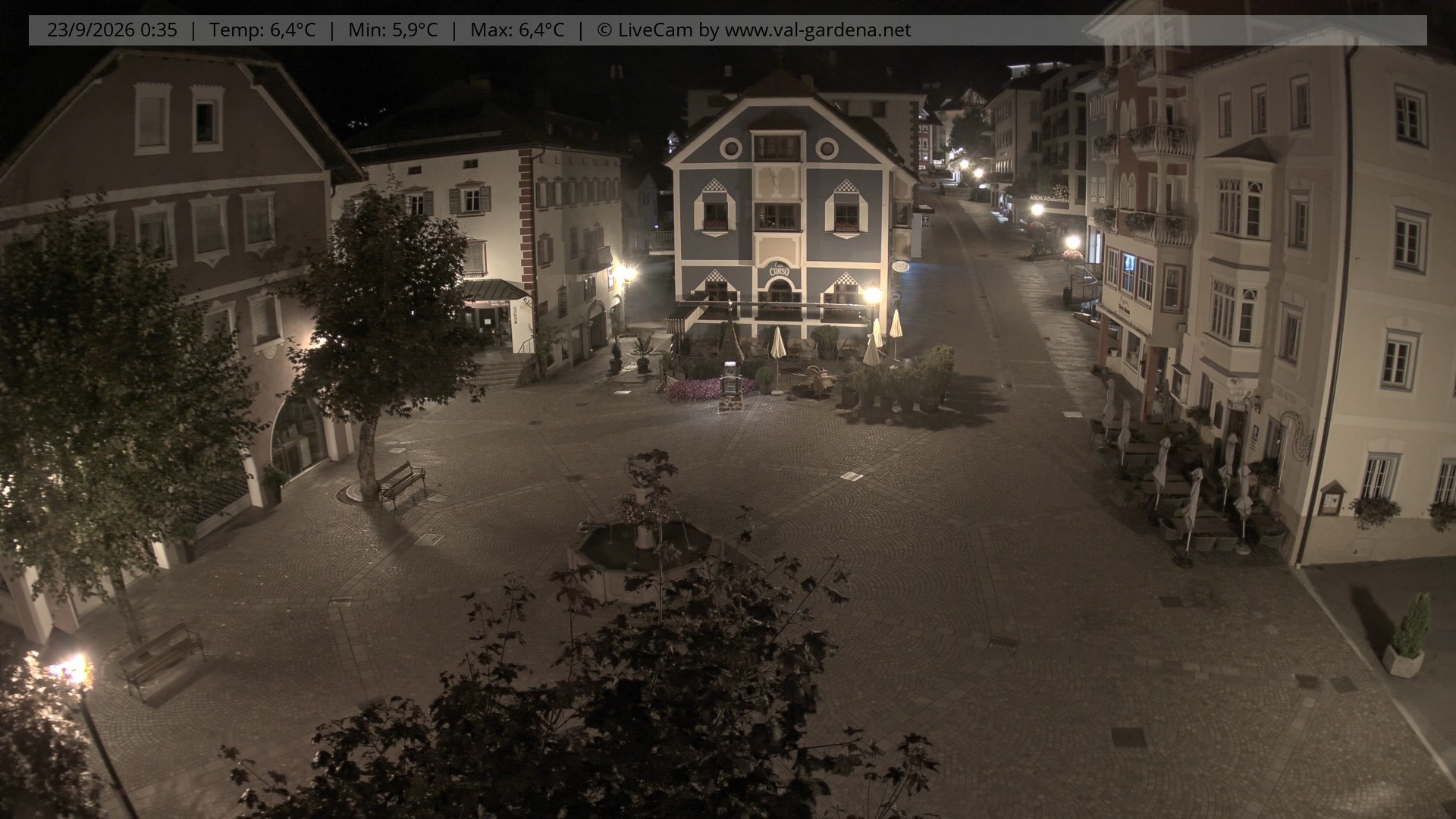 Archiv Foto Webcam St. Ulrich: Dorfzentrum
