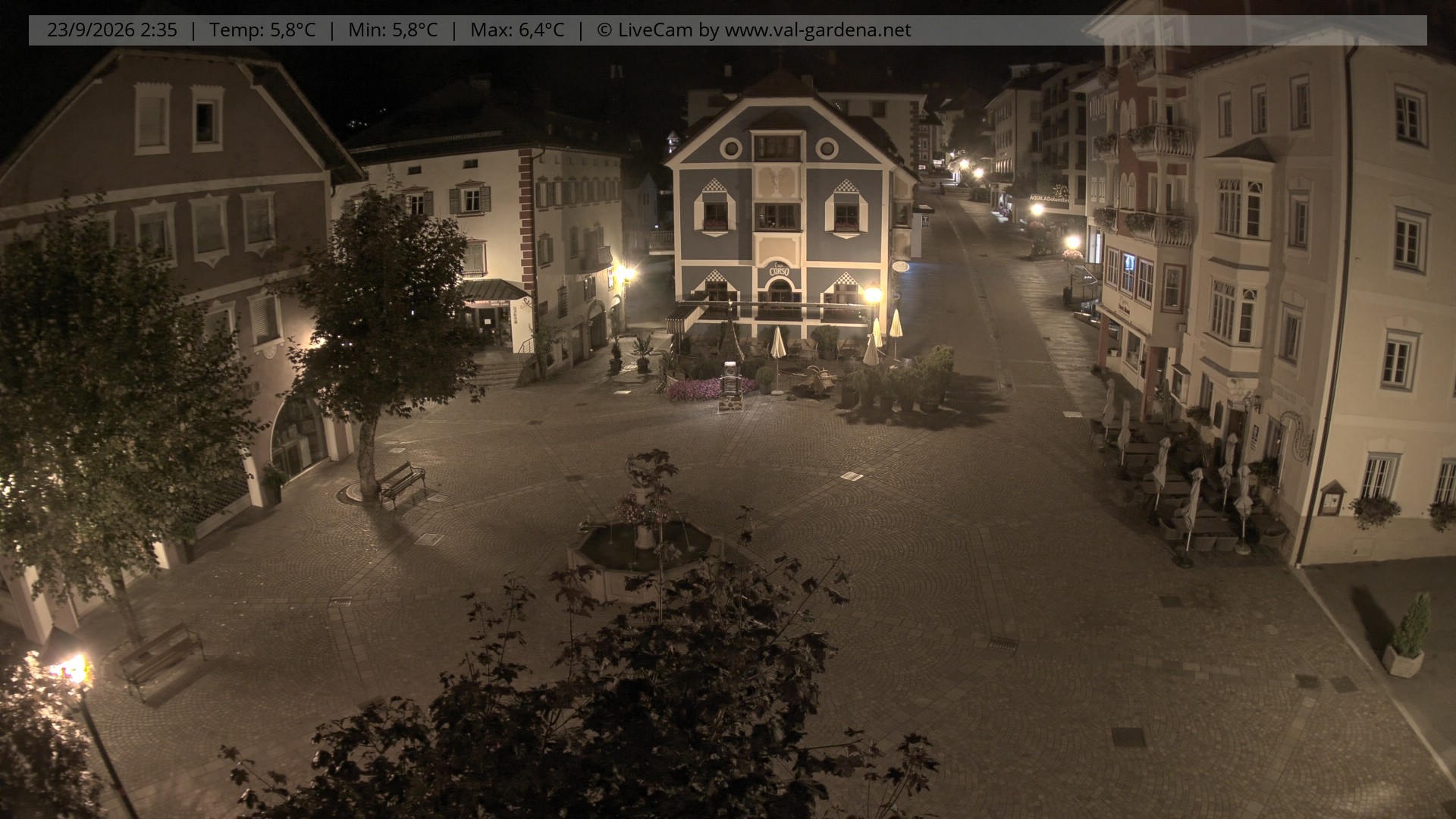 Archiv Foto Webcam St. Ulrich: Dorfzentrum
