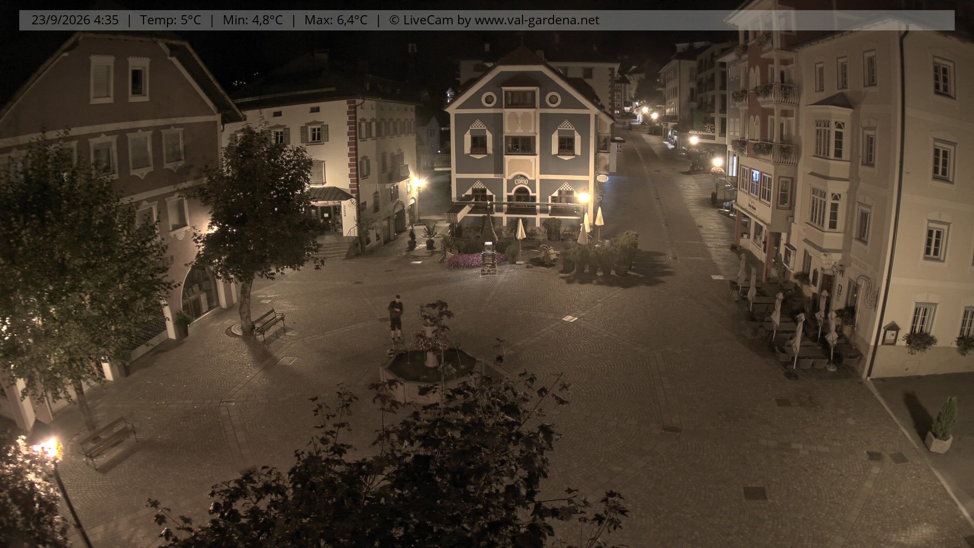 Archiv Foto Webcam St. Ulrich: Dorfzentrum