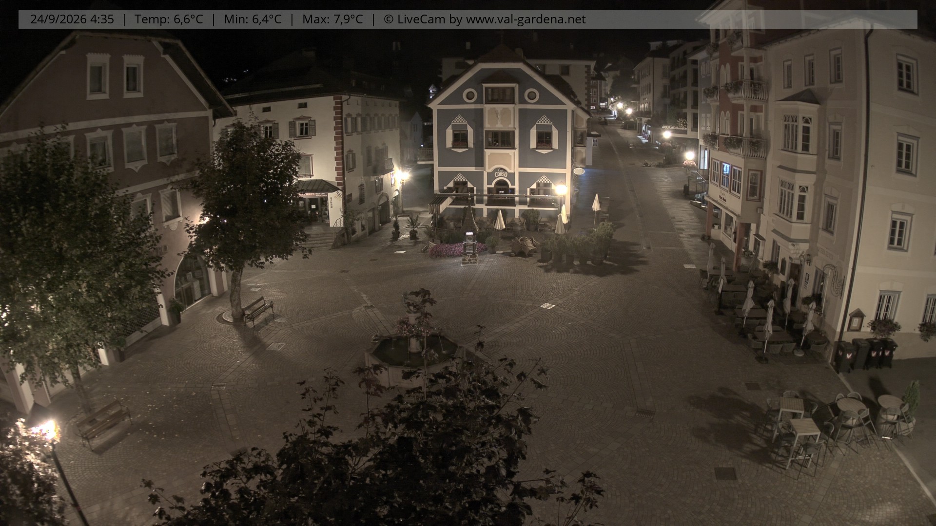Archiv Foto Webcam St. Ulrich: Dorfzentrum
