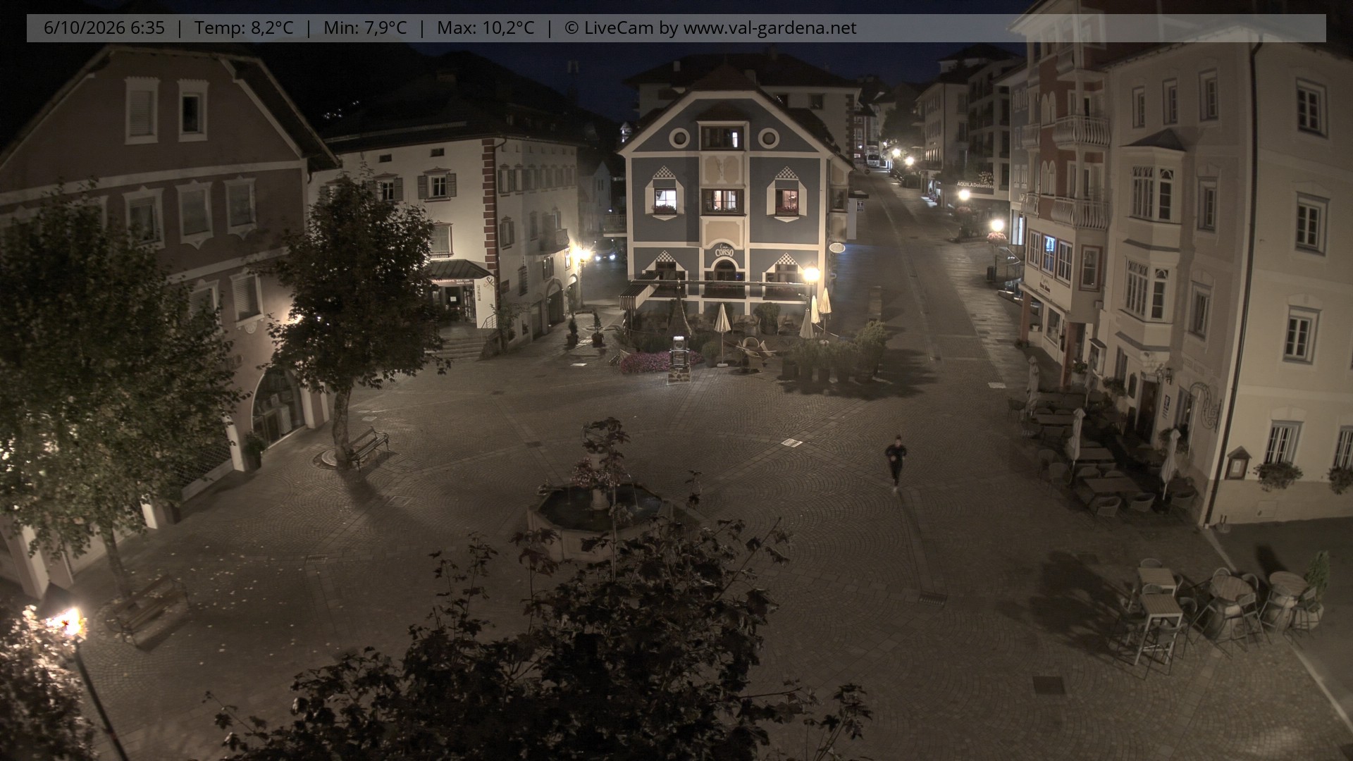 Archiv Foto Webcam St. Ulrich: Dorfzentrum
