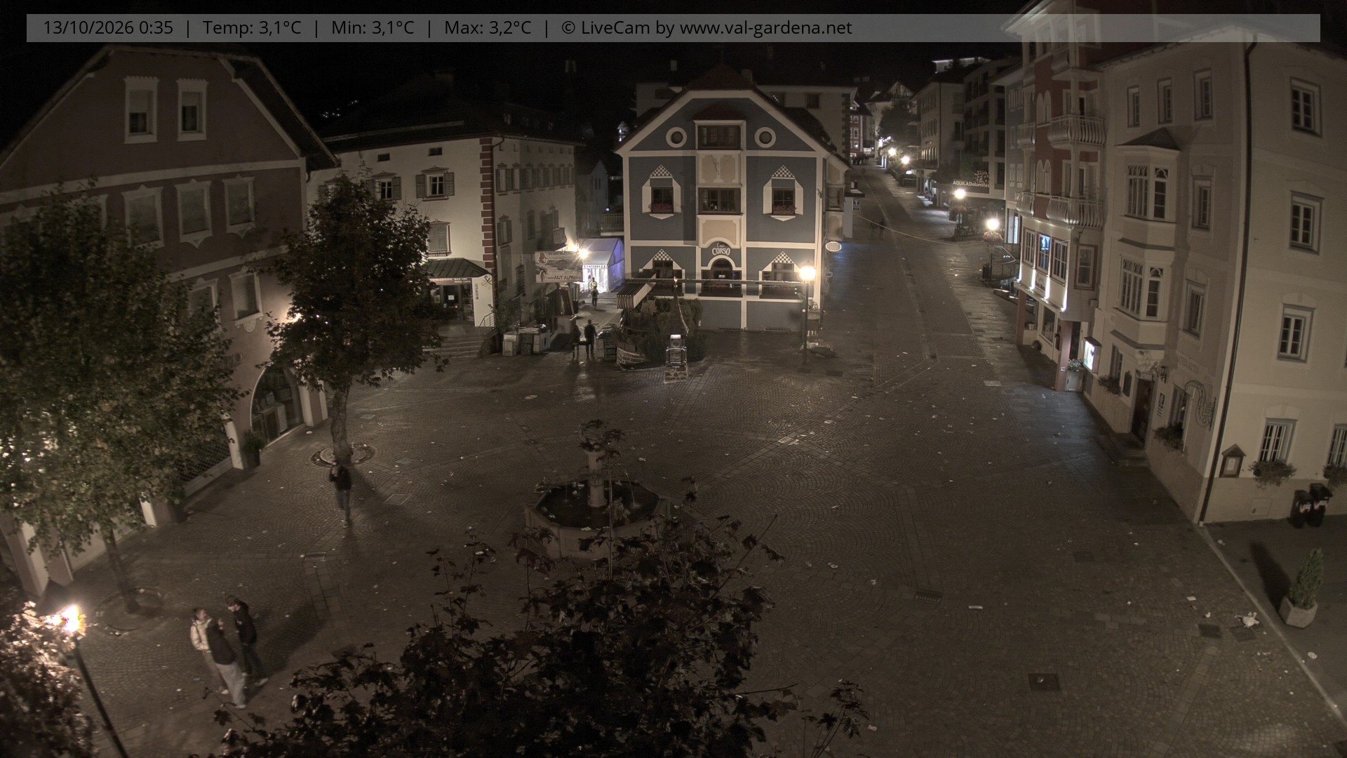 Archiv Foto Webcam St. Ulrich: Dorfzentrum