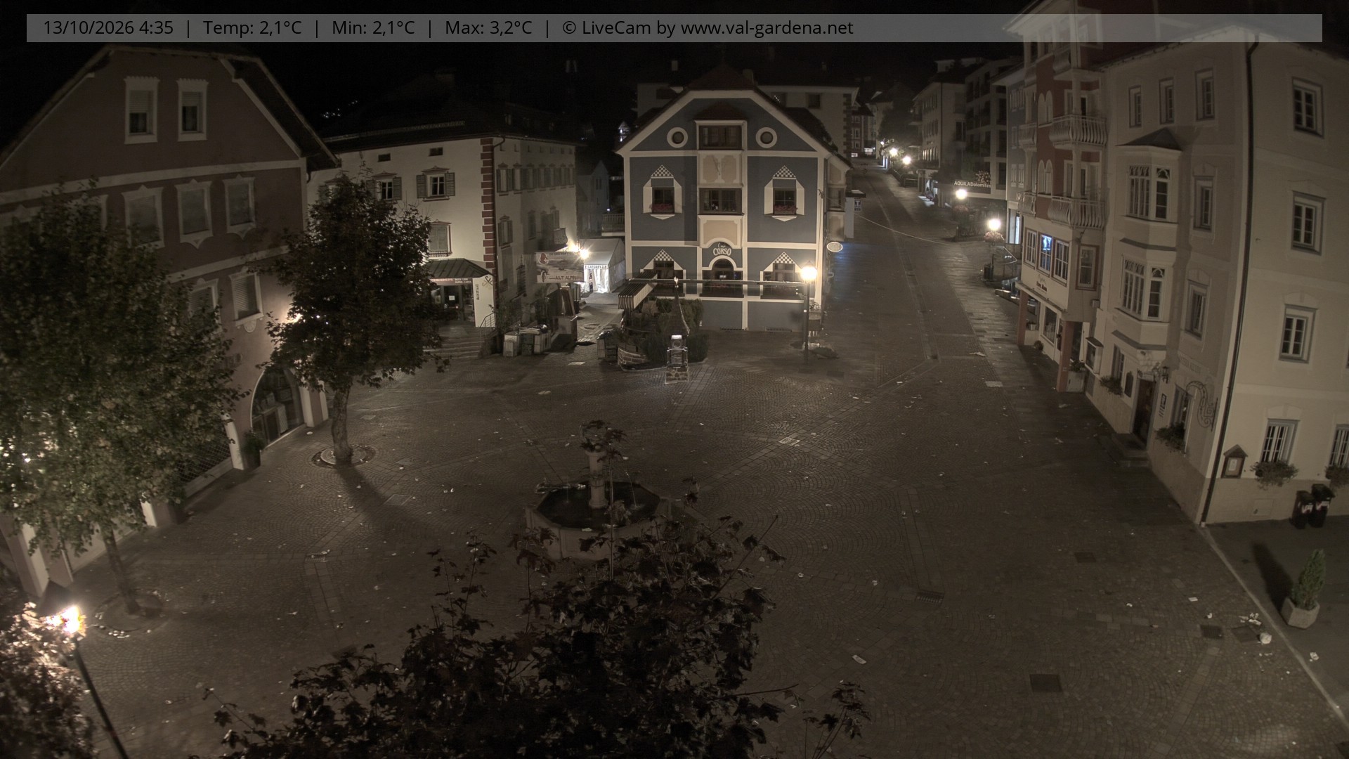 Archiv Foto Webcam St. Ulrich: Dorfzentrum