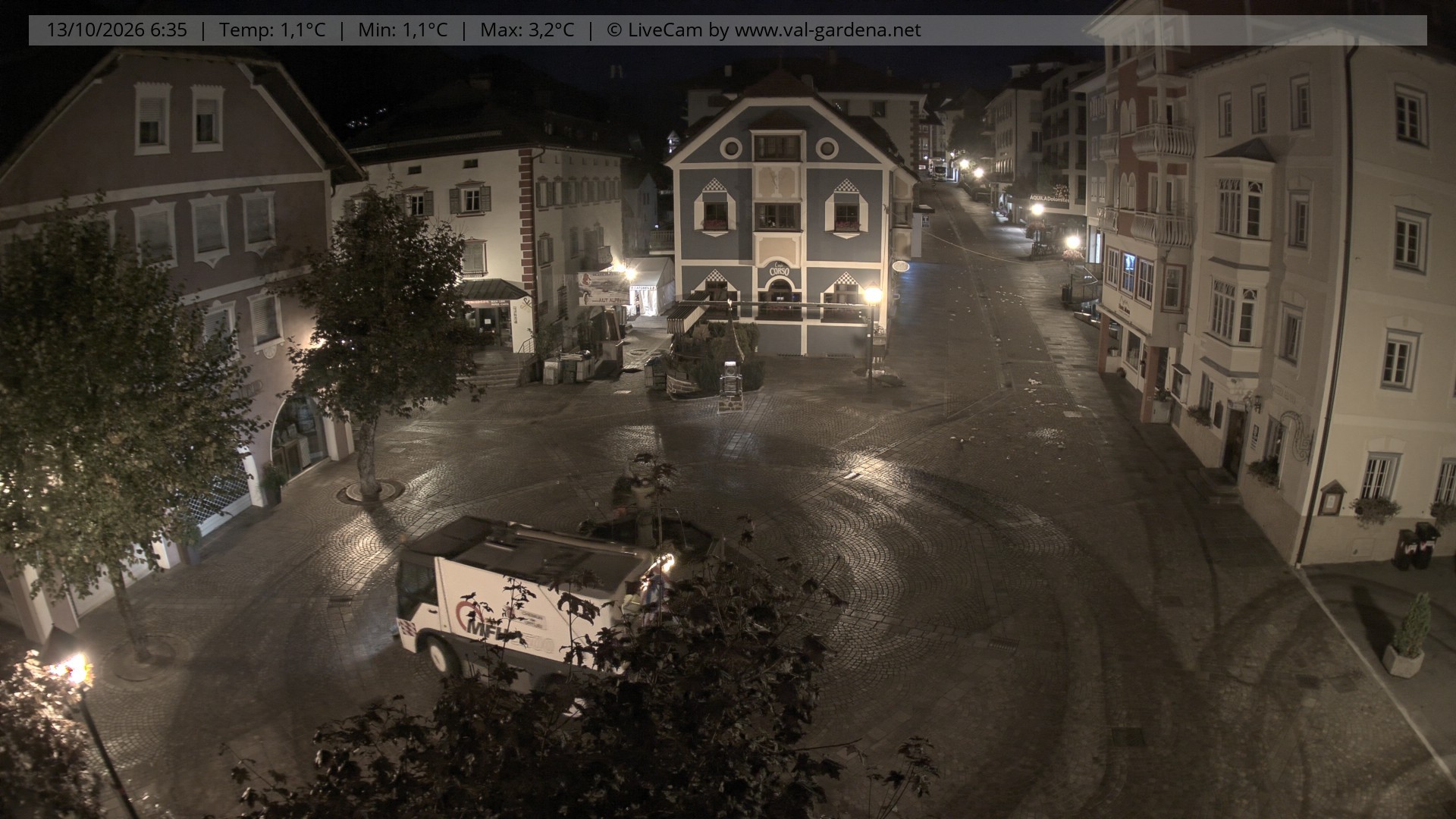 Archiv Foto Webcam St. Ulrich: Dorfzentrum