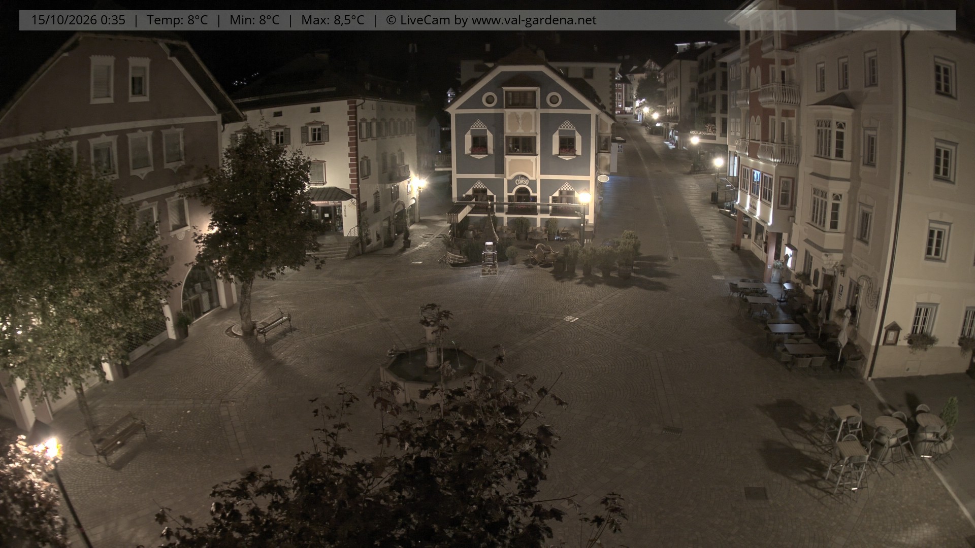Archiv Foto Webcam St. Ulrich: Dorfzentrum