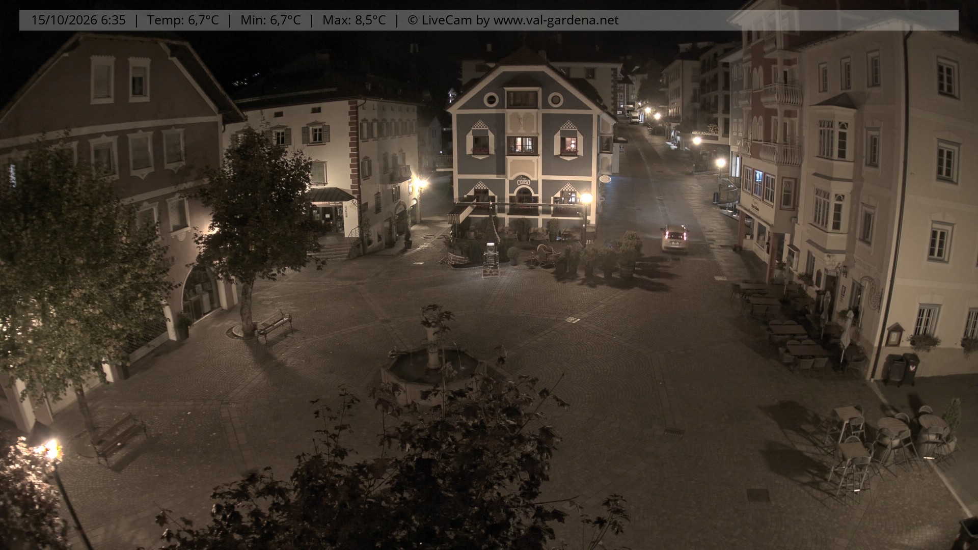 Archiv Foto Webcam St. Ulrich: Dorfzentrum