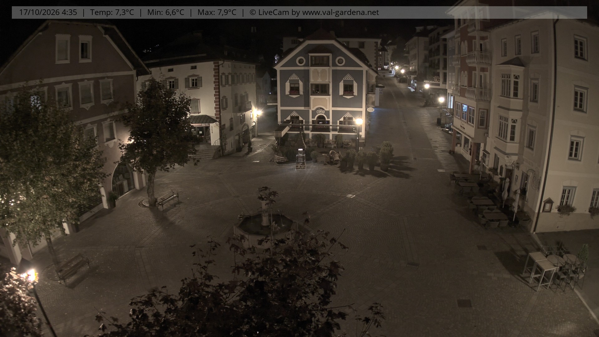 Archiv Foto Webcam St. Ulrich: Dorfzentrum