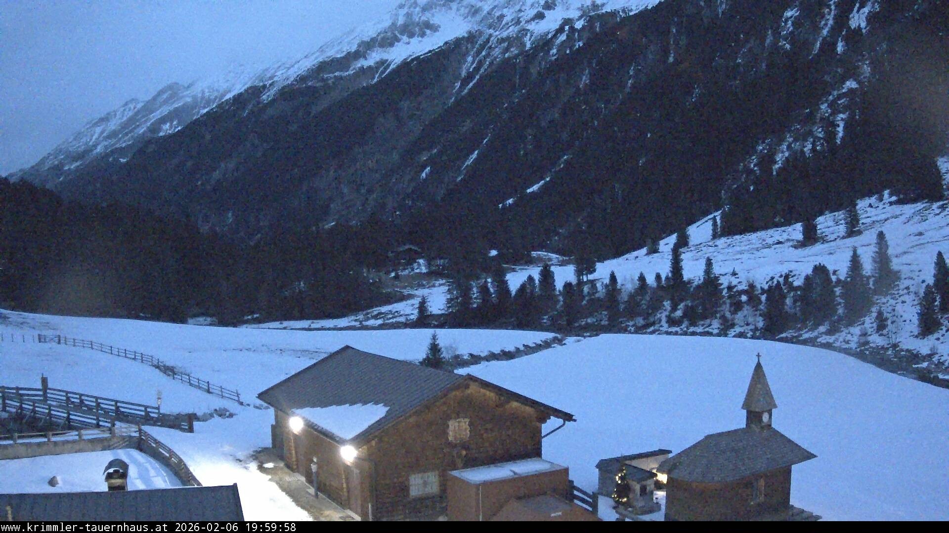 Archiv Foto Webcam Krimmler Tauernhaus Süd (Zillertal Arena)