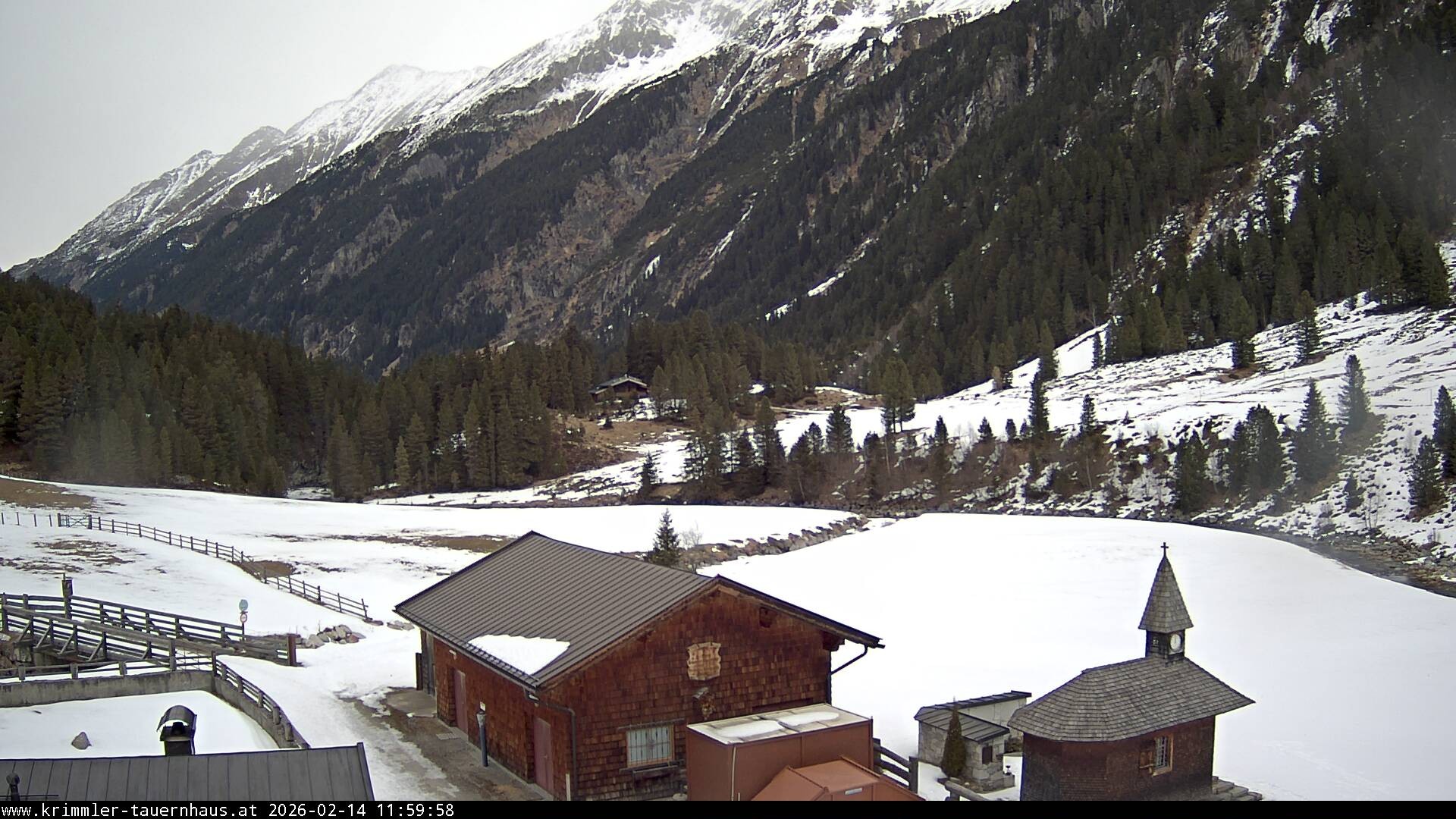 Archiv Foto Webcam Krimmler Tauernhaus Süd (Zillertal Arena)