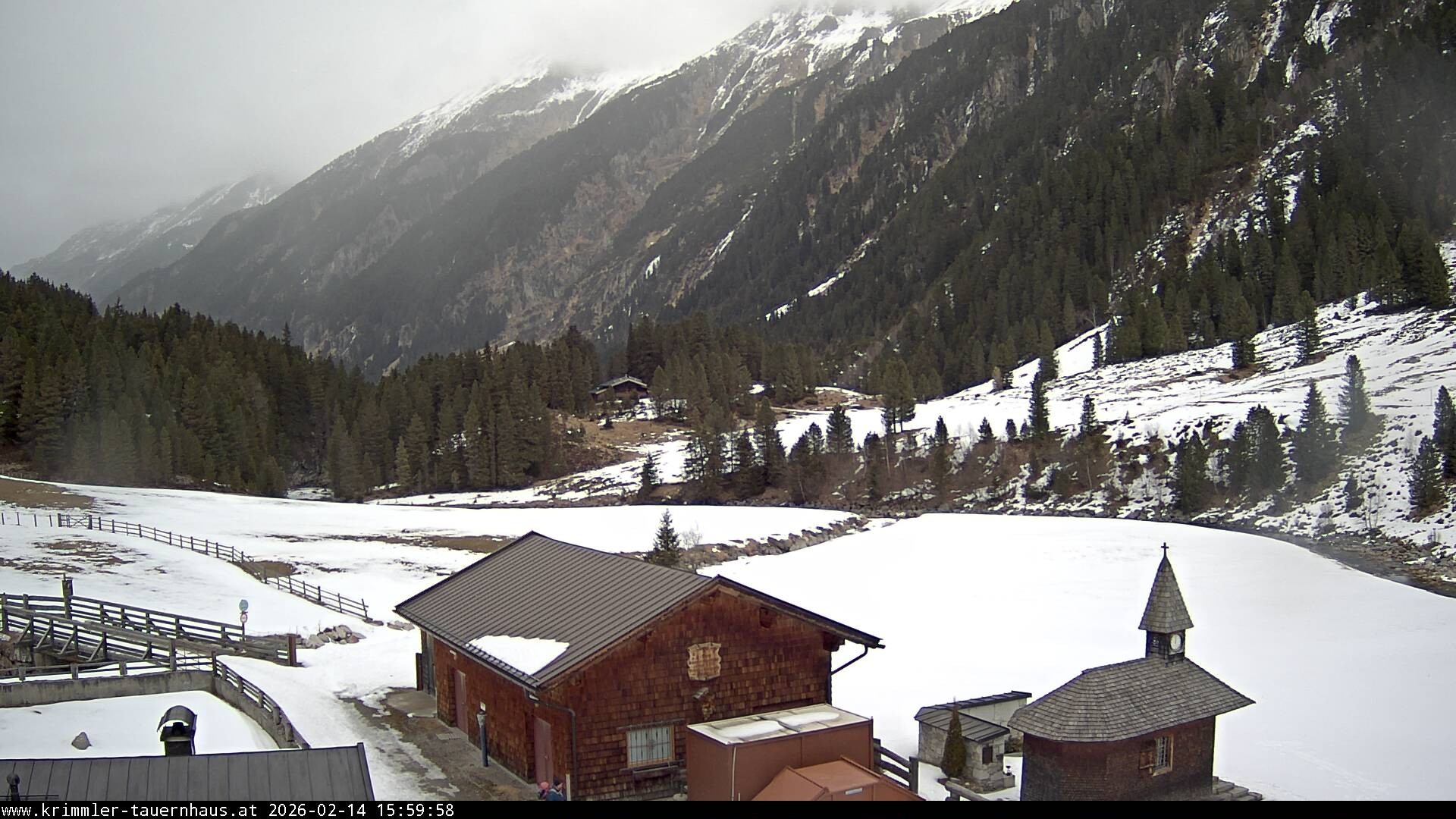 Archiv Foto Webcam Krimmler Tauernhaus Süd (Zillertal Arena)