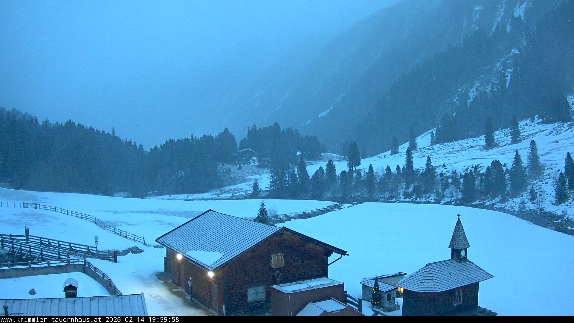 Archiv Foto Webcam Krimmler Tauernhaus Süd (Zillertal Arena)