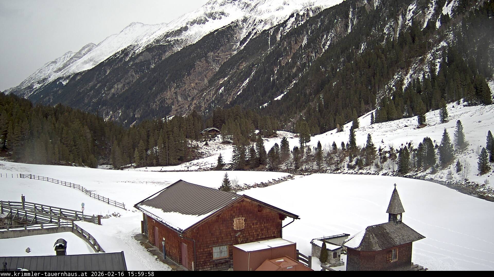 Archiv Foto Webcam Krimmler Tauernhaus Süd (Zillertal Arena)
