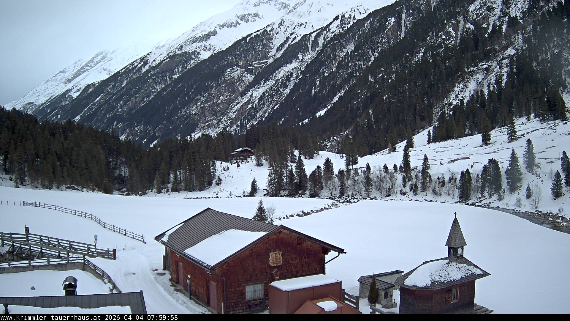 Archiv Foto Webcam Krimmler Tauernhaus Süd (Zillertal Arena)