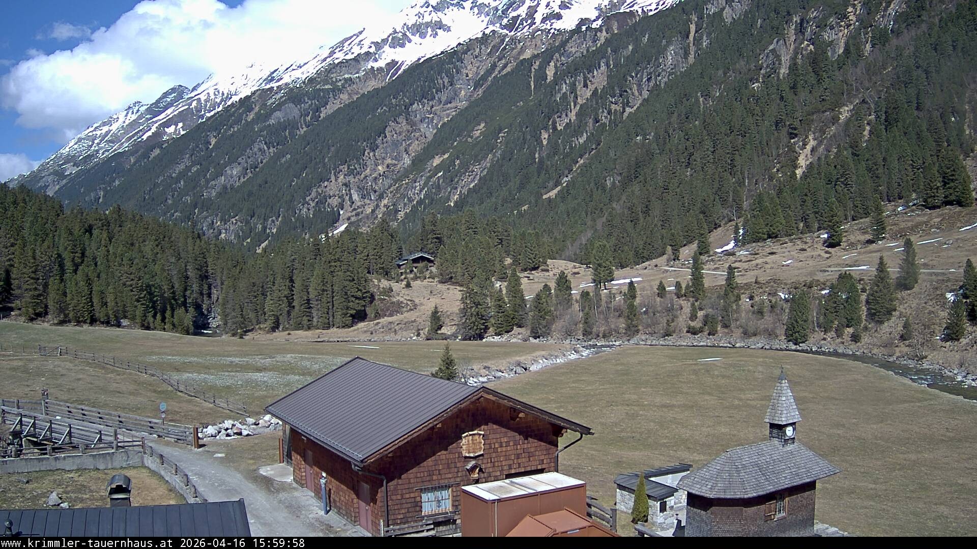 Archiv Foto Webcam Krimmler Tauernhaus Süd (Zillertal Arena)