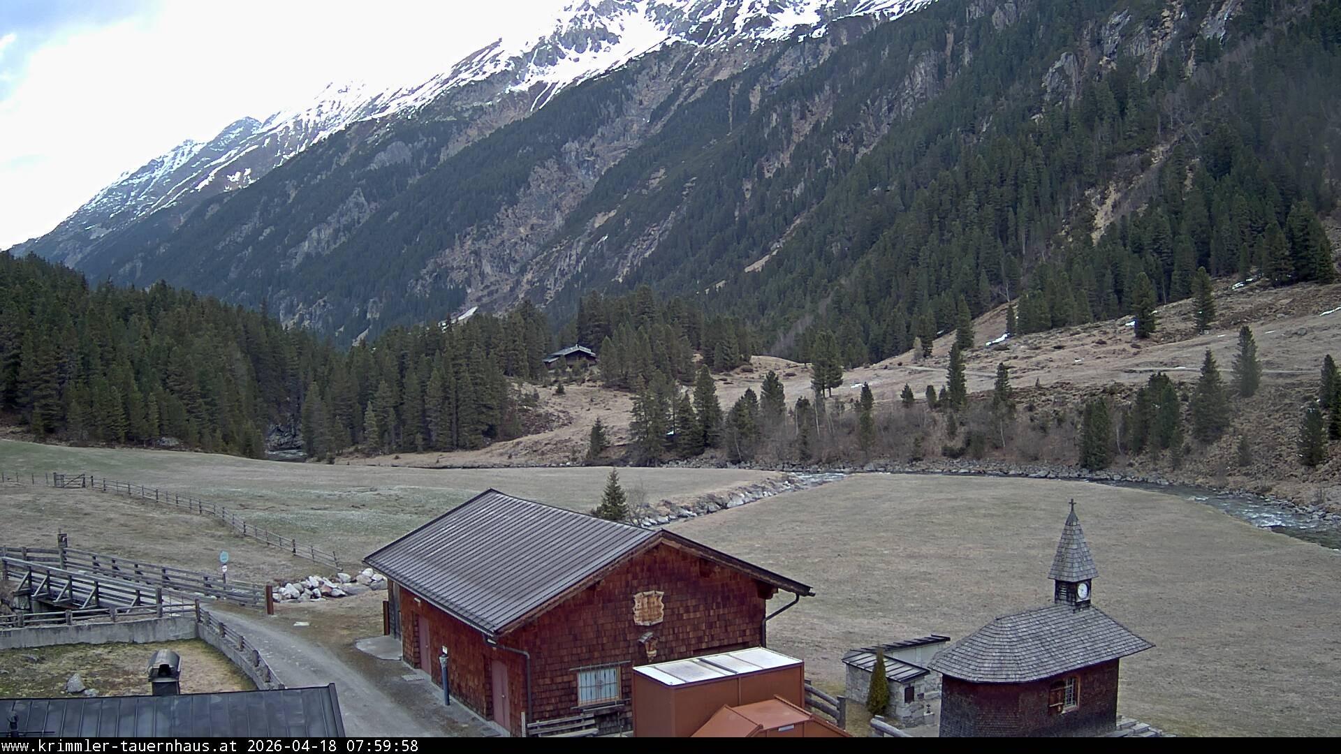 Archiv Foto Webcam Krimmler Tauernhaus Süd (Zillertal Arena)