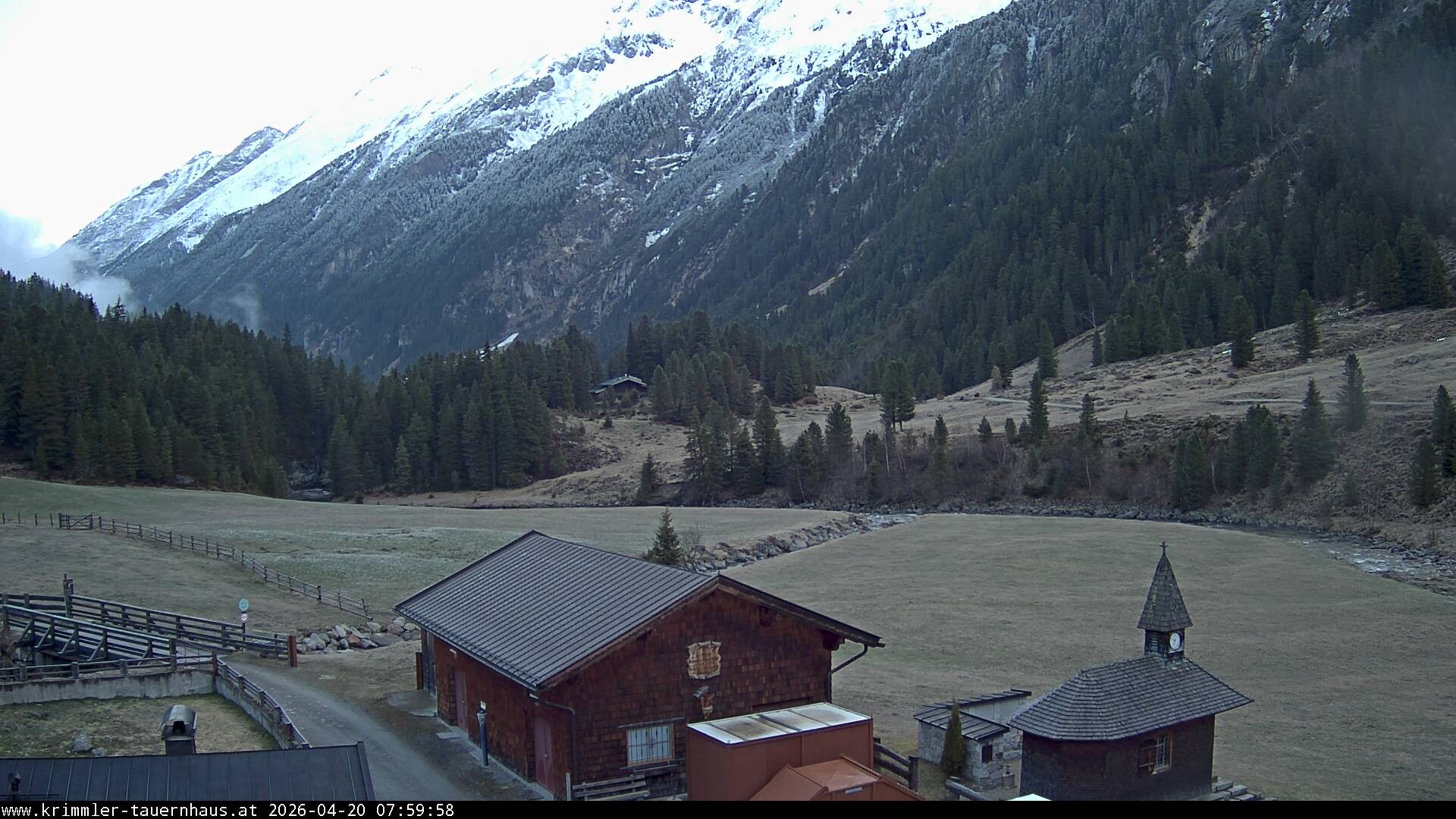 Archiv Foto Webcam Krimmler Tauernhaus Süd (Zillertal Arena)