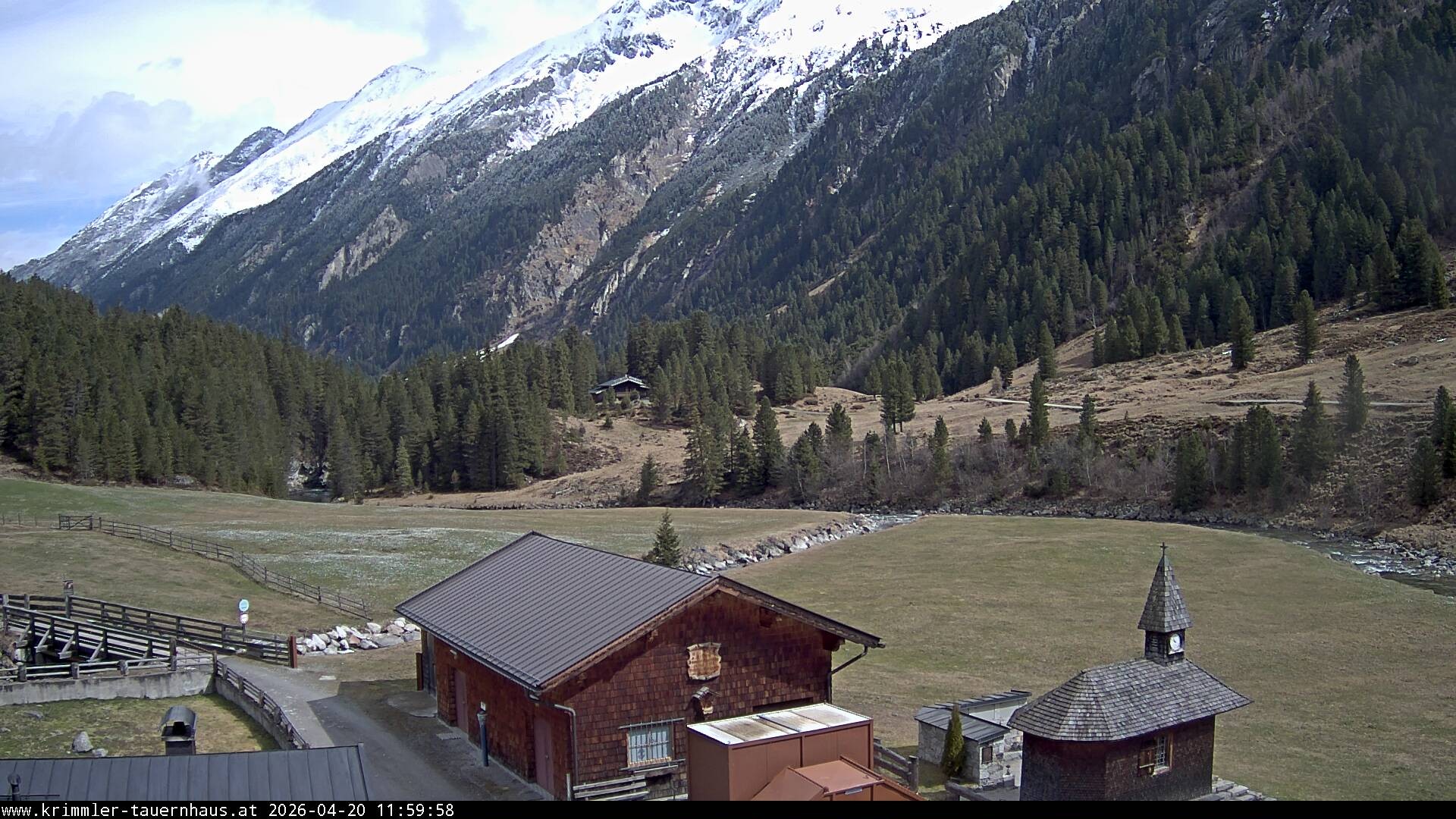 Archiv Foto Webcam Krimmler Tauernhaus Süd (Zillertal Arena)