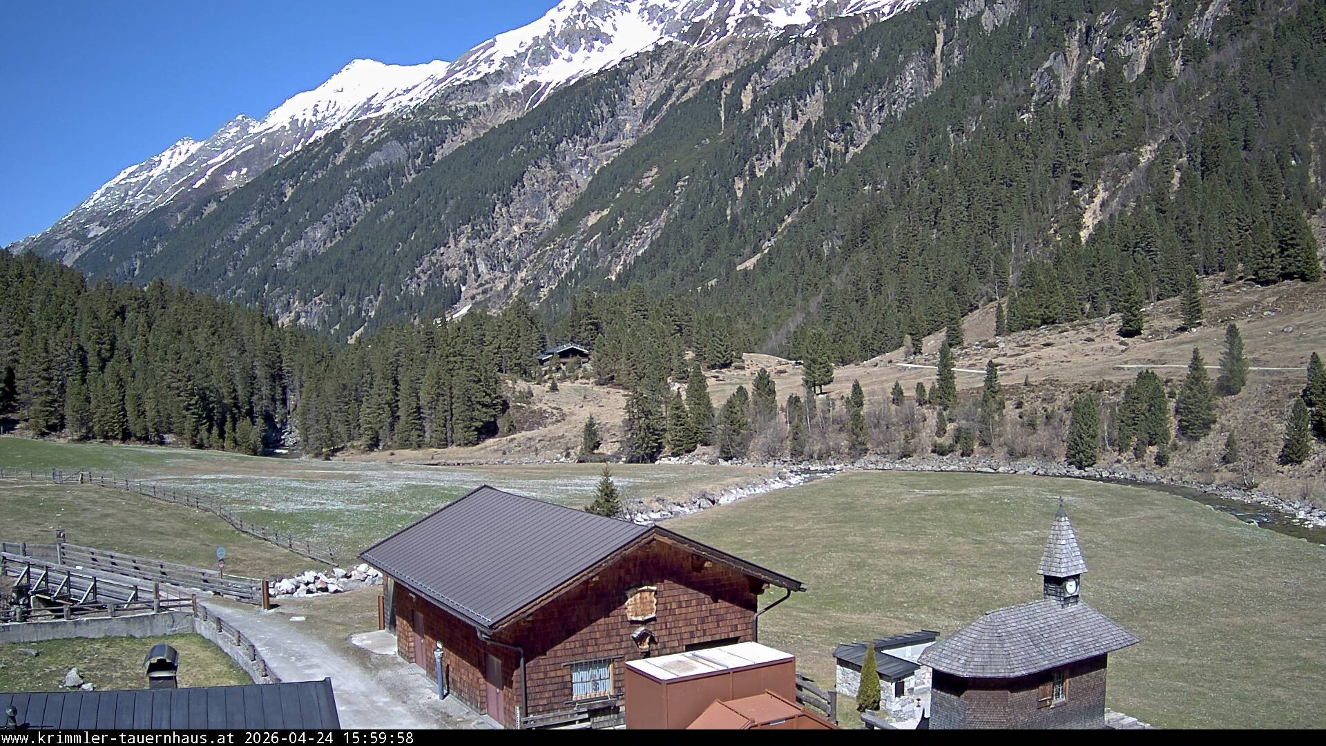 Archiv Foto Webcam Krimmler Tauernhaus Süd (Zillertal Arena)