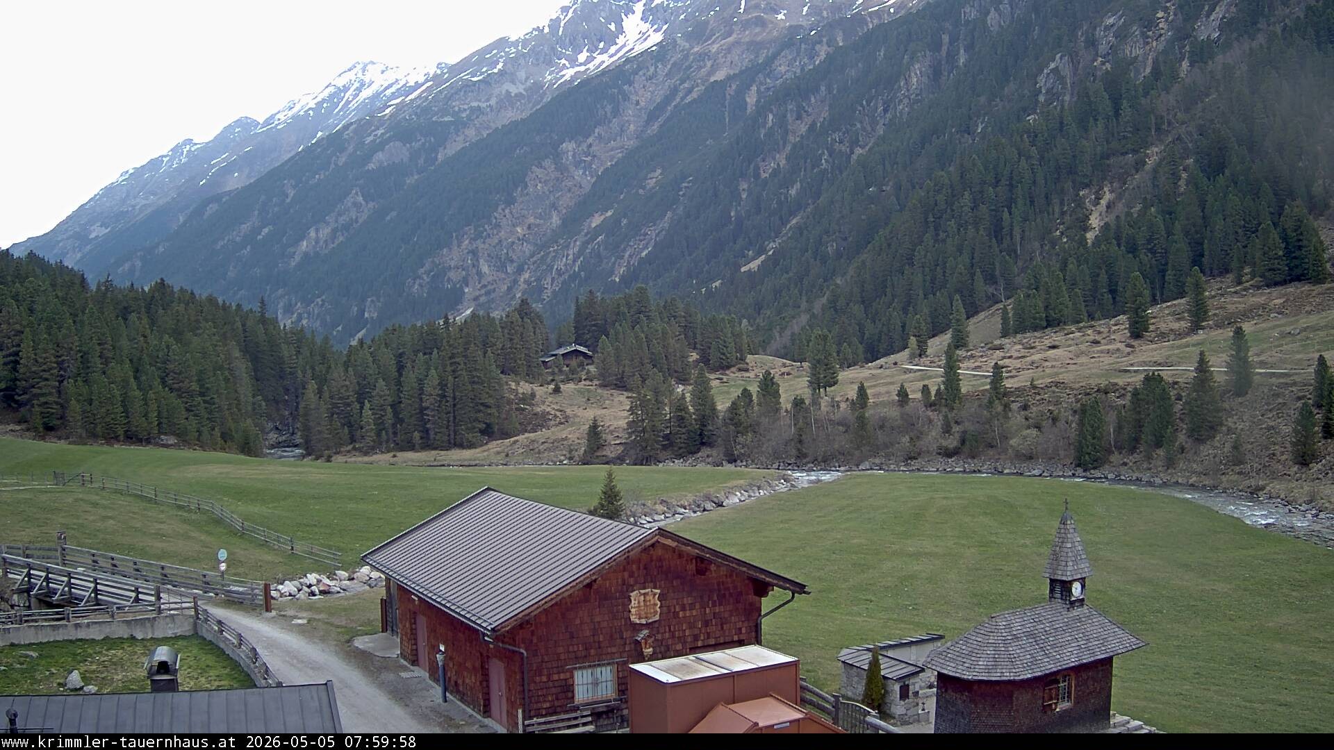 Archiv Foto Webcam Krimmler Tauernhaus Süd (Zillertal Arena)