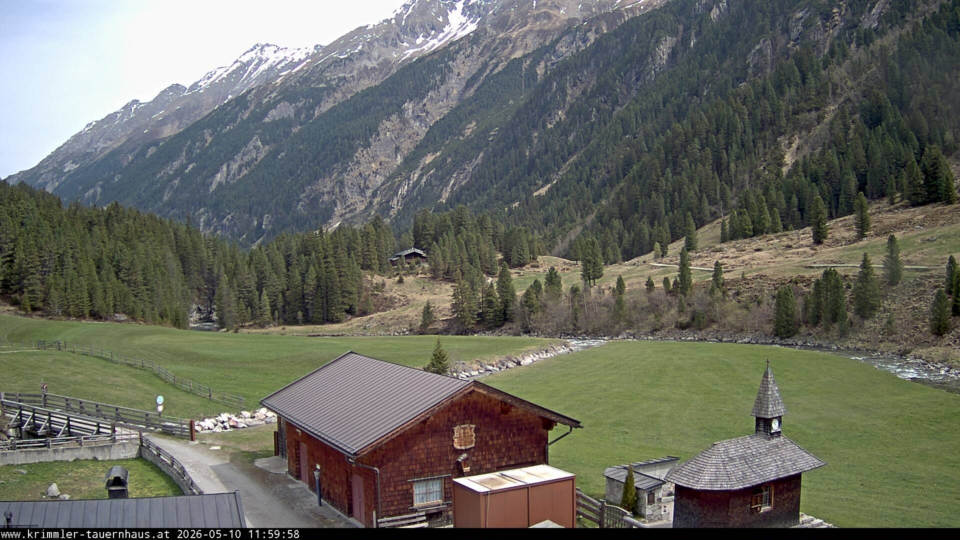 Archiv Foto Webcam Krimmler Tauernhaus Süd (Zillertal Arena)