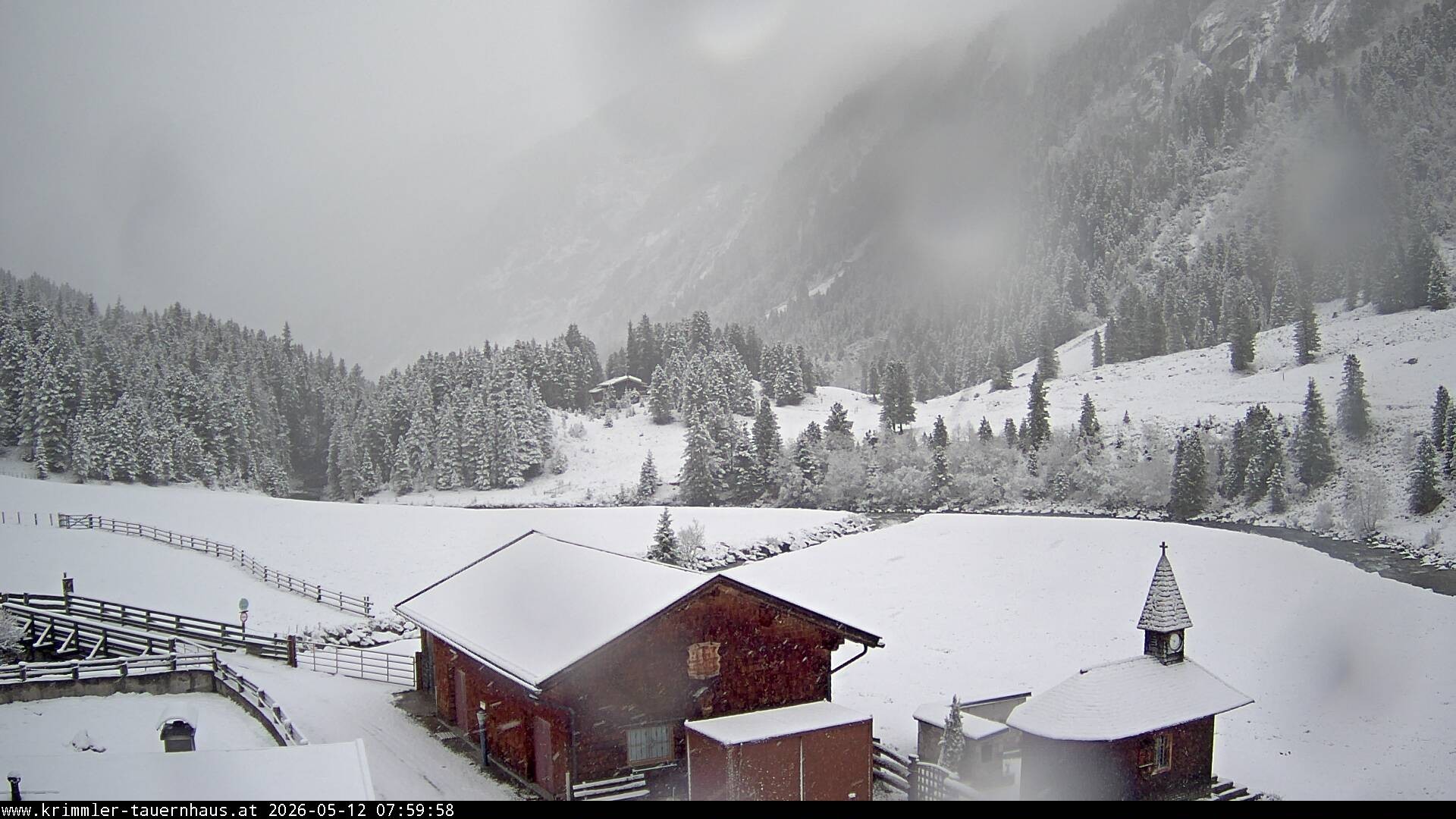 Archiv Foto Webcam Krimmler Tauernhaus Süd (Zillertal Arena)