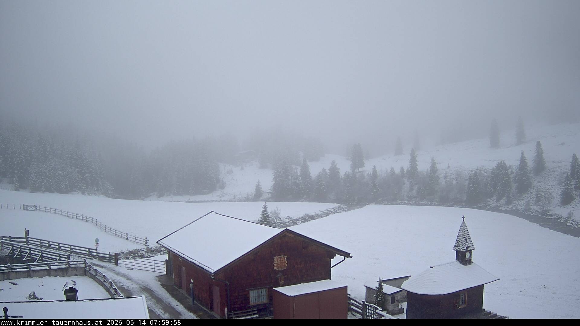 Archiv Foto Webcam Krimmler Tauernhaus Süd (Zillertal Arena)