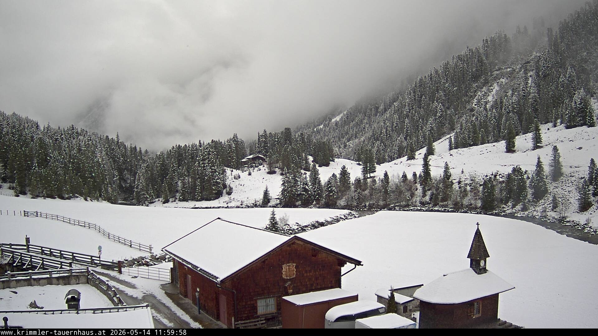 Archiv Foto Webcam Krimmler Tauernhaus Süd (Zillertal Arena)