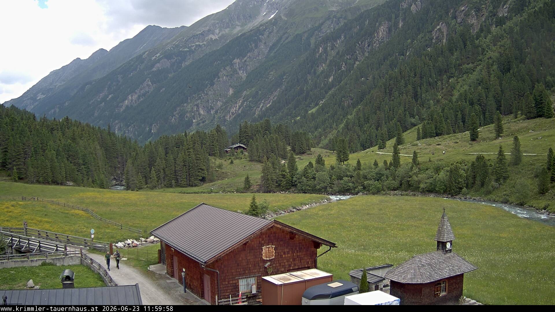 Archiv Foto Webcam Krimmler Tauernhaus Süd (Zillertal Arena)