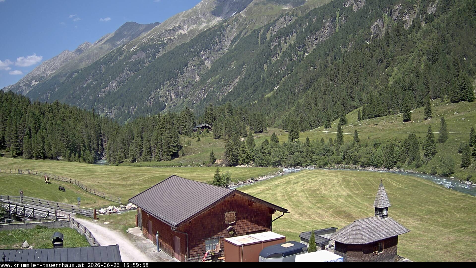 Archiv Foto Webcam Krimmler Tauernhaus Süd (Zillertal Arena)