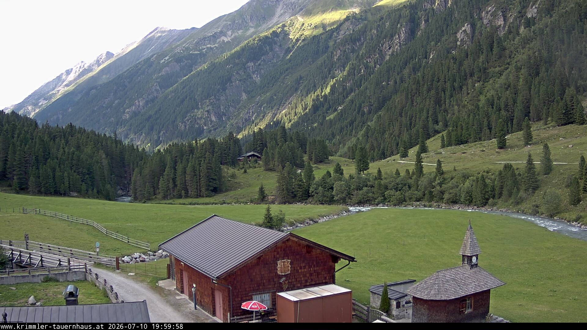 Archiv Foto Webcam Krimmler Tauernhaus Süd (Zillertal Arena)