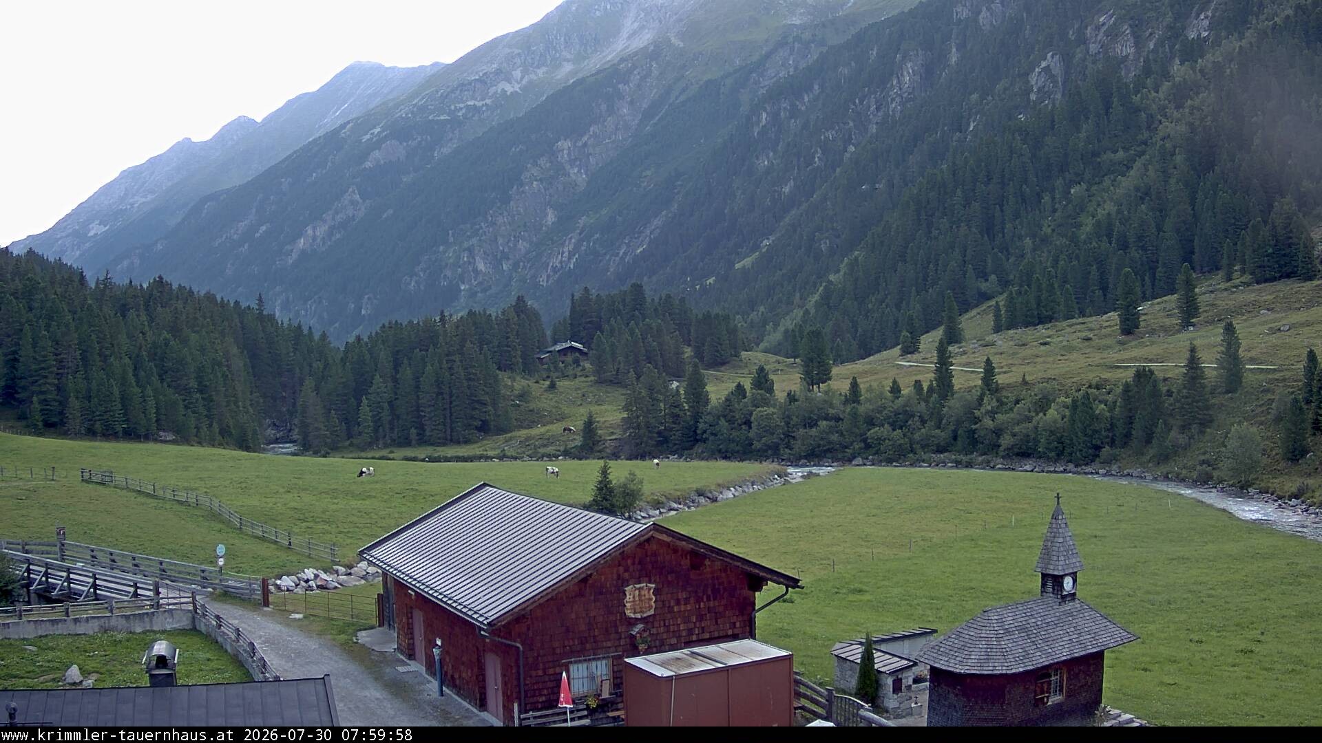 Archiv Foto Webcam Krimmler Tauernhaus Süd (Zillertal Arena)