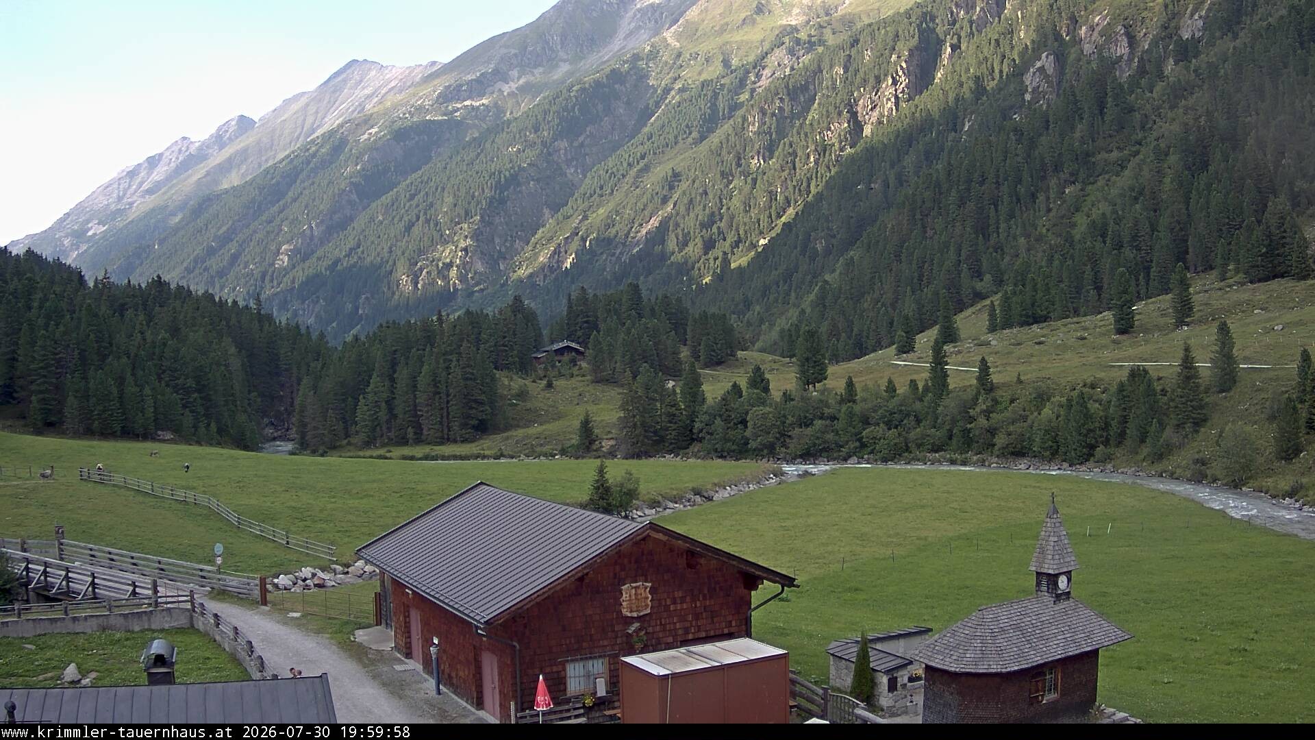 Archiv Foto Webcam Krimmler Tauernhaus Süd (Zillertal Arena)