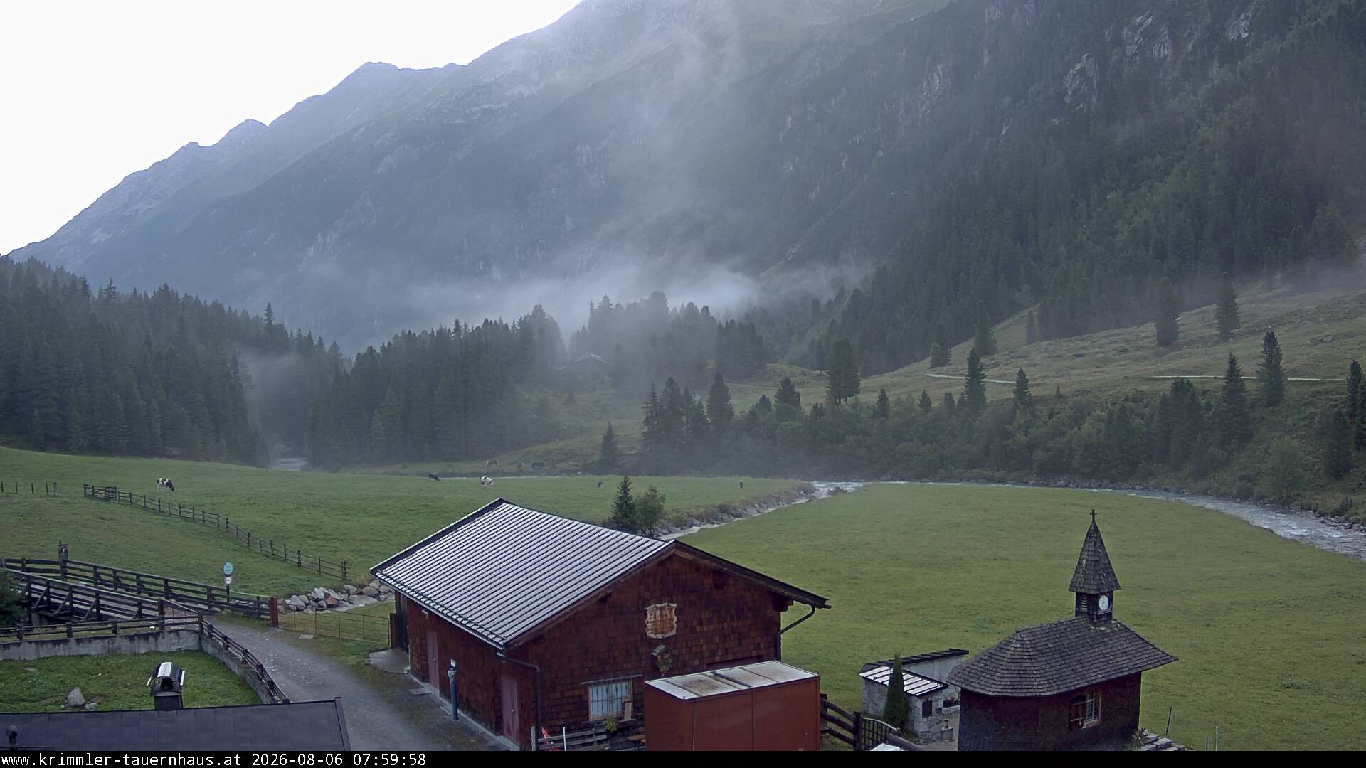 Archiv Foto Webcam Krimmler Tauernhaus Süd (Zillertal Arena)