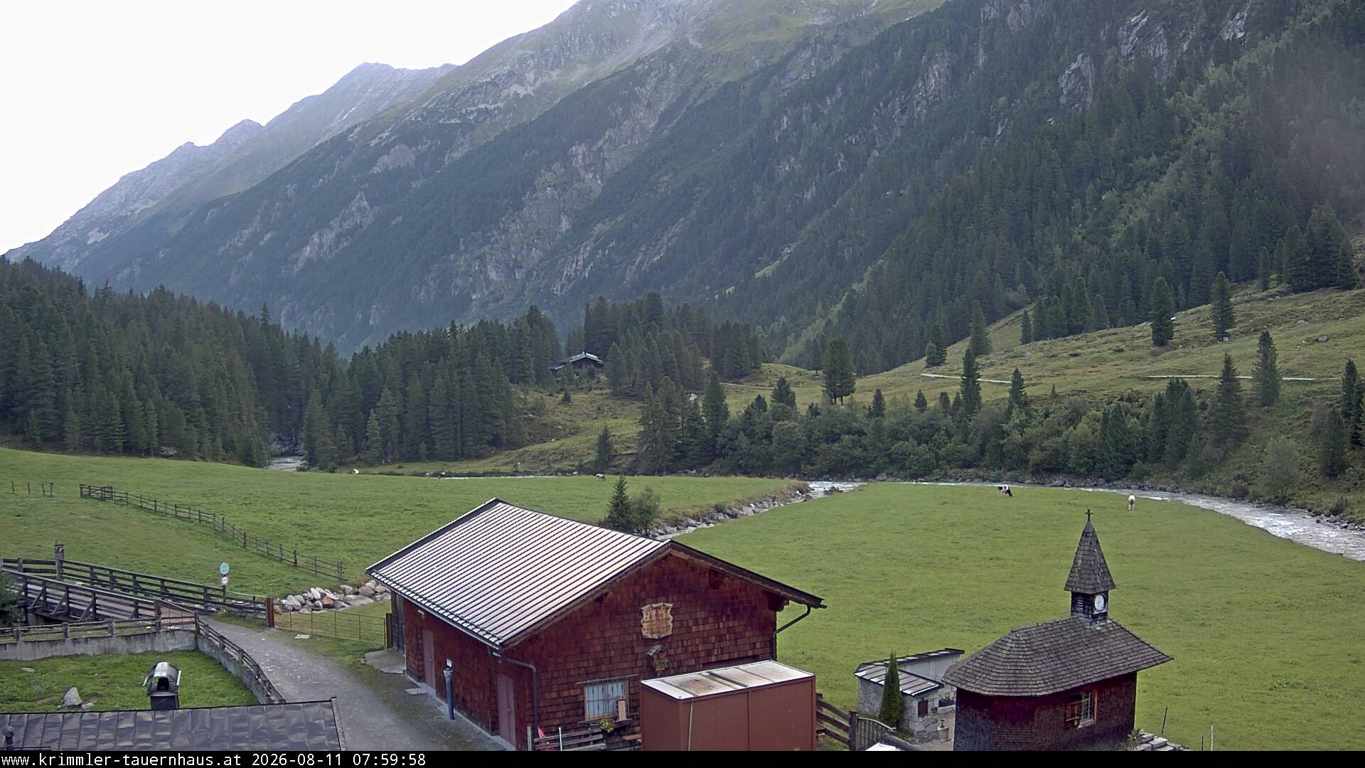 Archiv Foto Webcam Krimmler Tauernhaus Süd (Zillertal Arena)